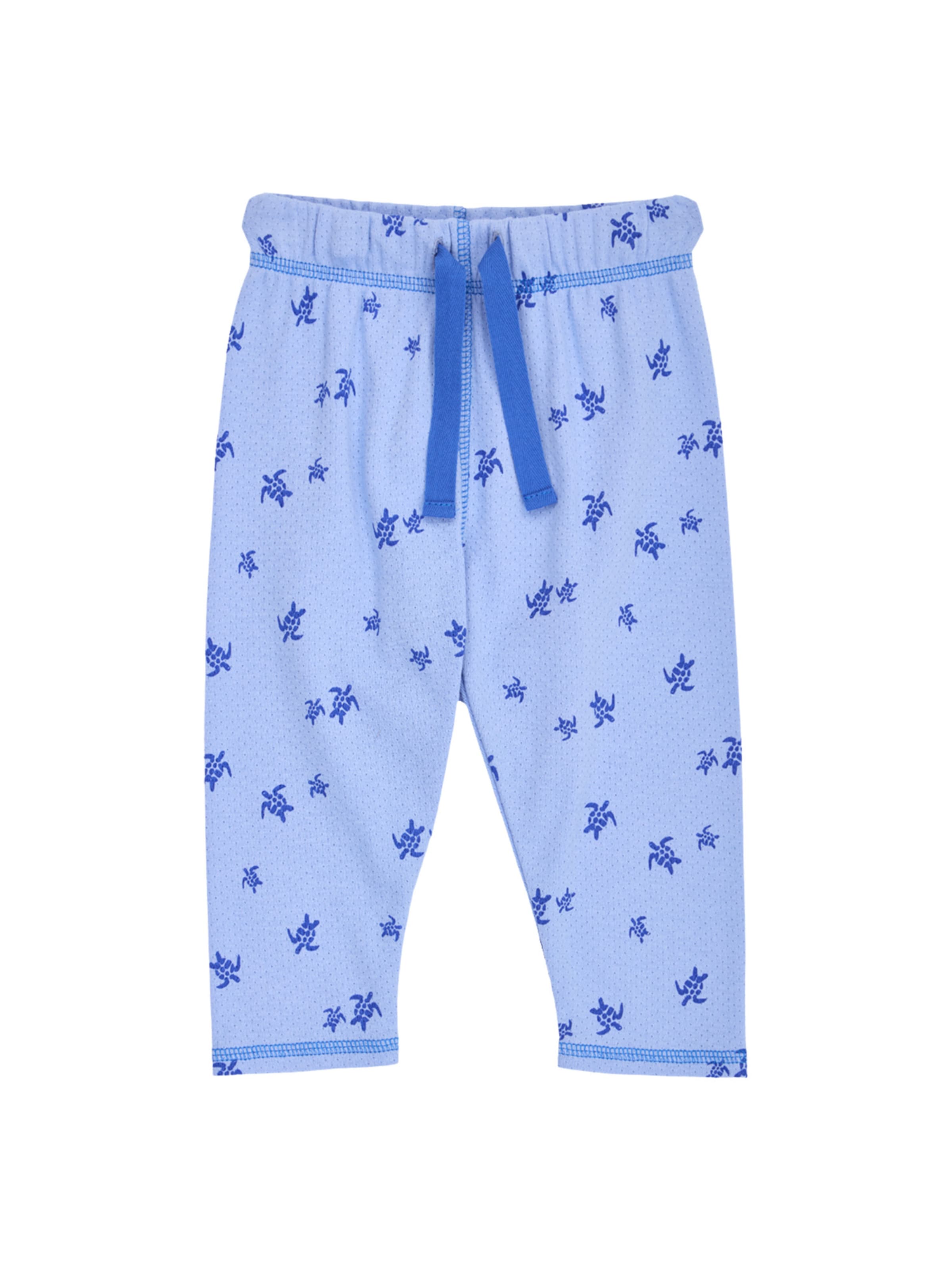 Regular Pantalon Müsli by GREEN COTTON en bleu : devant