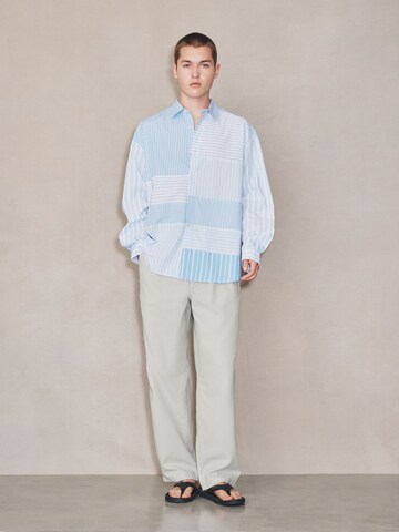 Next Loose fit Pleat-front trousers in Beige