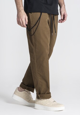 Gianni Kavanagh Regular Hose 'GK' in Grün