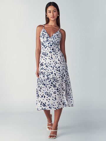 Willa - Vestido de verano 'Luelle' en blanco: frente