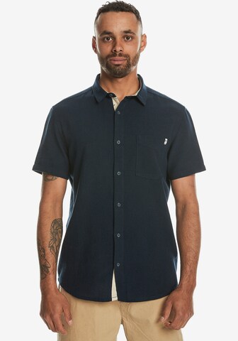 QUIKSILVER Regular Fit Hemd in Blau: predná strana