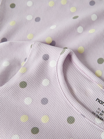 NAME IT Shirt 'NMFDOTTIA' in Purple