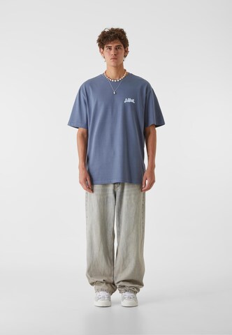 Lost Youth Shirt 'Amalfi Dreamscape' in Blue