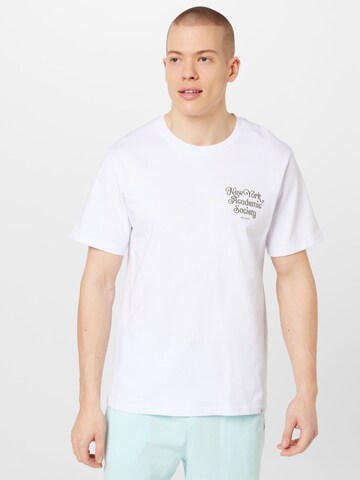 T-Shirt Les Deux en blanc : devant