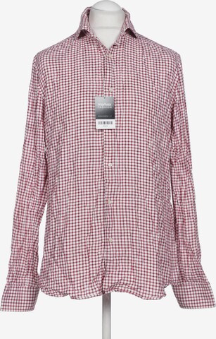 Baldessarini Button Up Shirt in L in Red: front