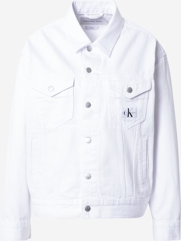 Calvin Klein Jeans Between-Season Jacket in White: front