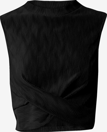 ABOUT YOU Top 'Malena' in Black: front