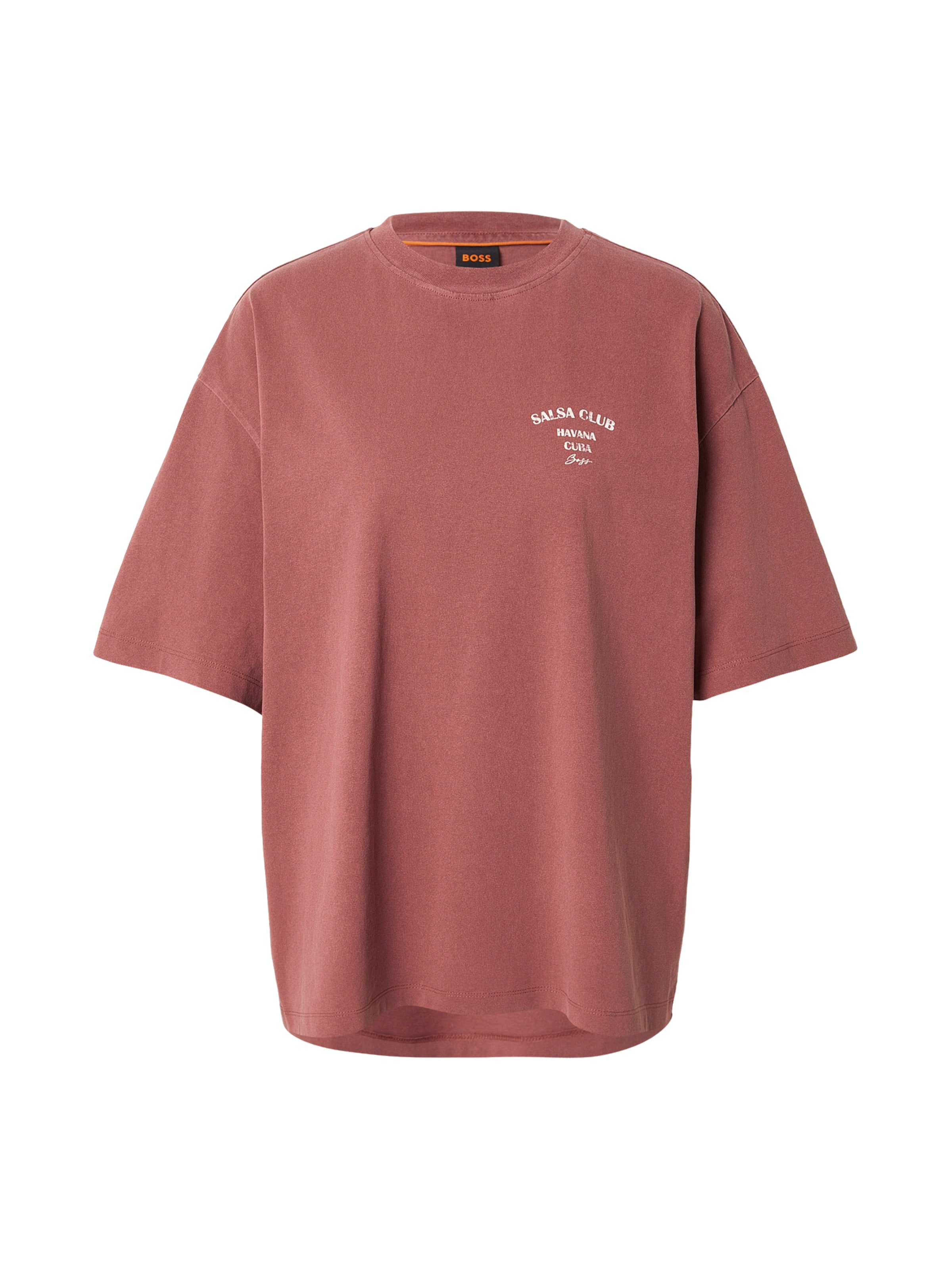 BOSS Póló 'Eboys' - piros: elől
