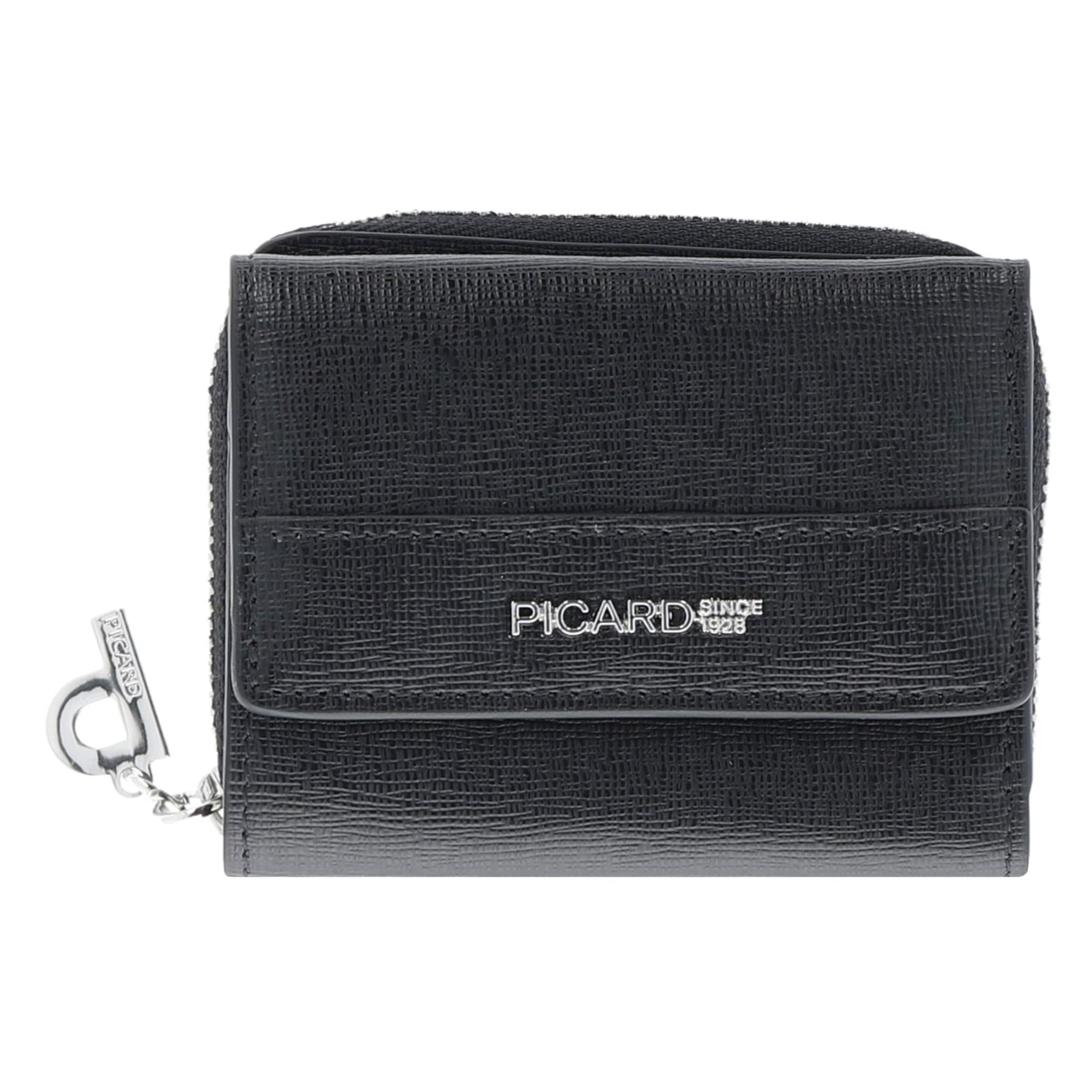Picard Wallet in Black: front