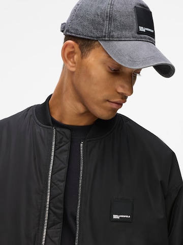 KARL LAGERFELD JEANS Přechodná bunda – černá