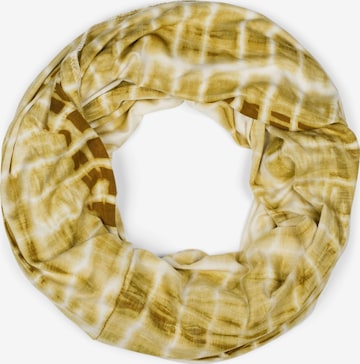 styleBREAKER Schlauchschal 'Loop Schal Batik Streifen' in Grün: Vorderseite