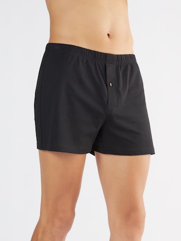 Albero Natur Boxershorts in Schwarz: Vorderseite