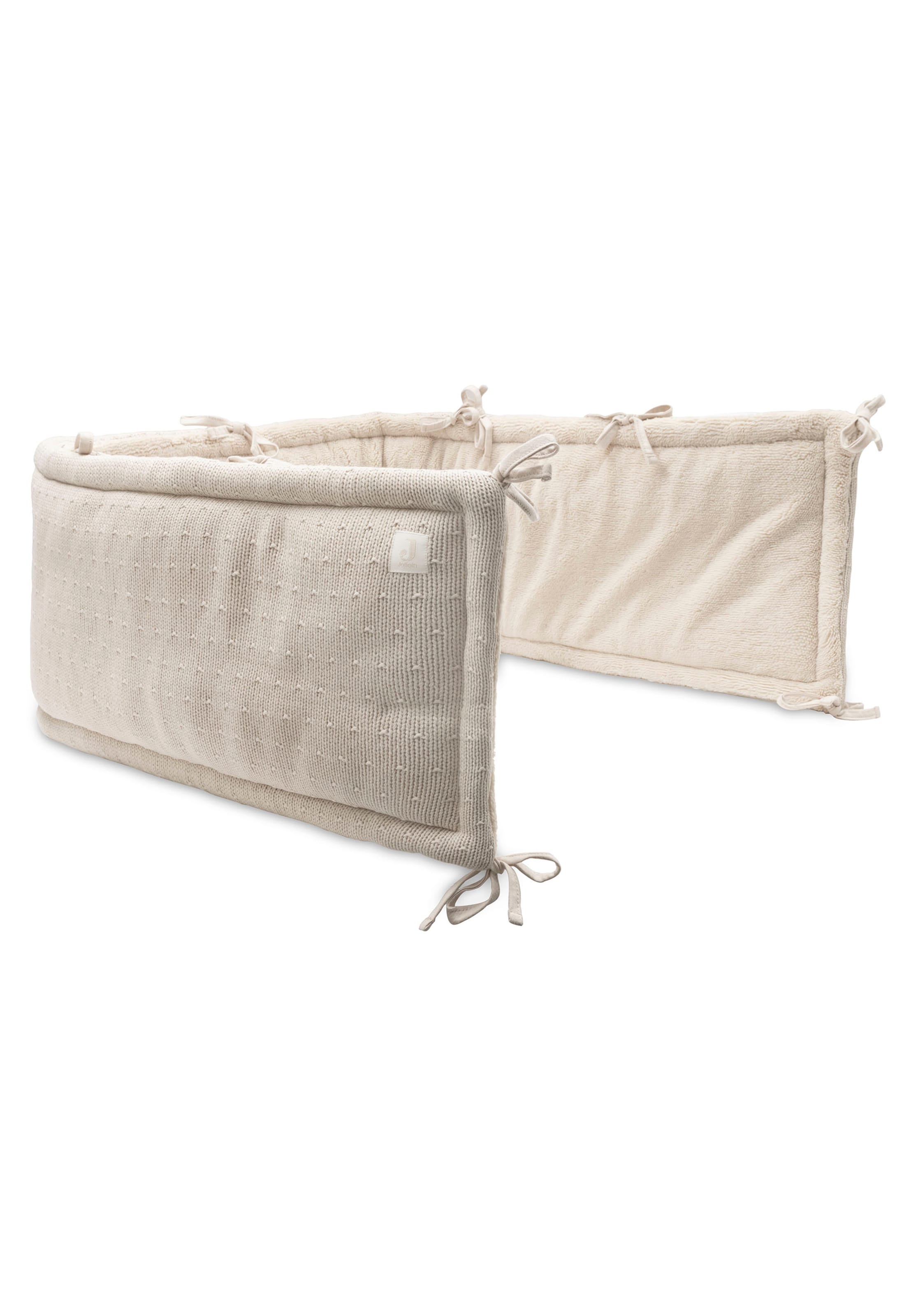 Literie 'Sprinkle Knit' Jollein en beige : devant