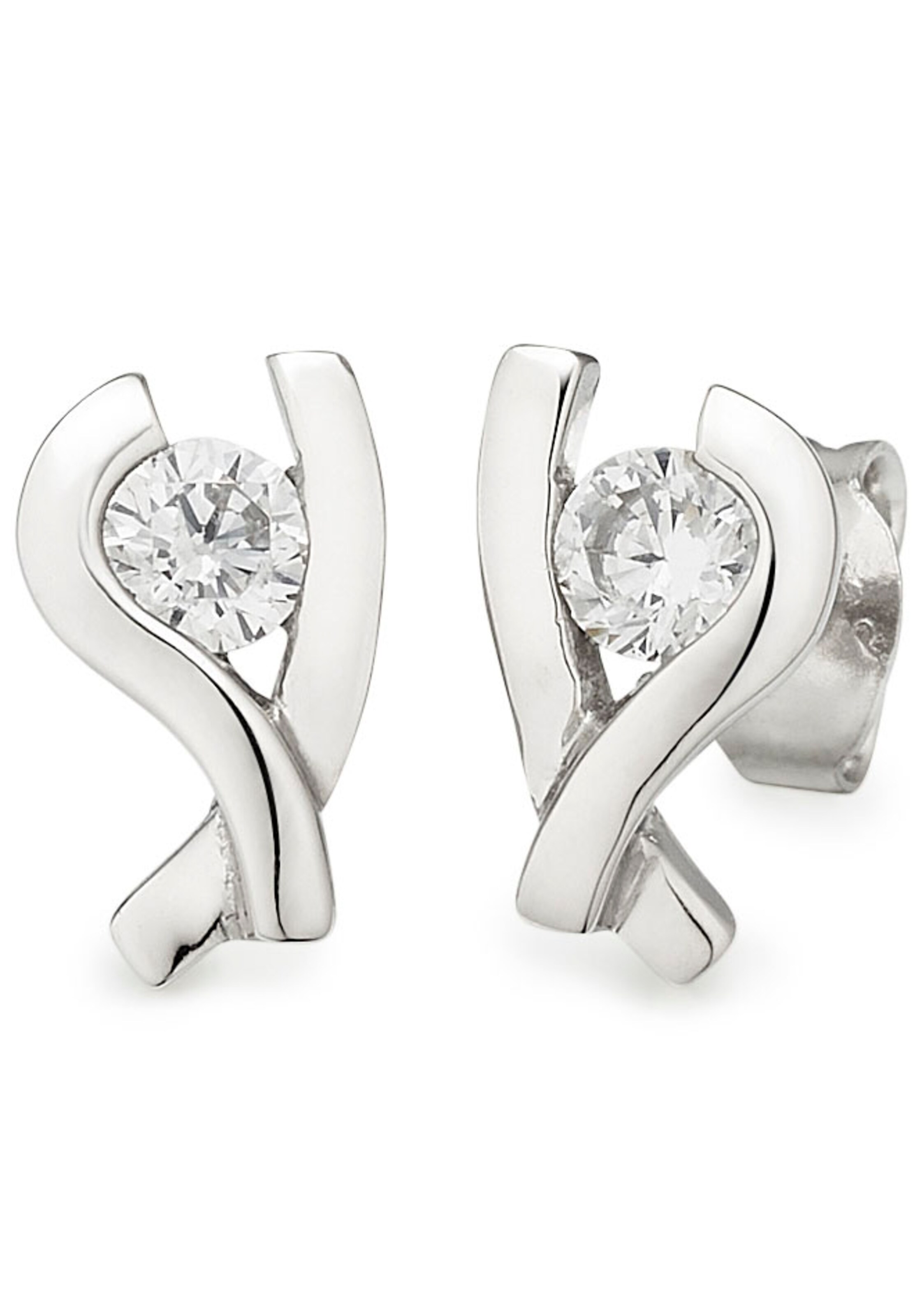 Bruno Banani Ohrringe in Silber: Vorderseite