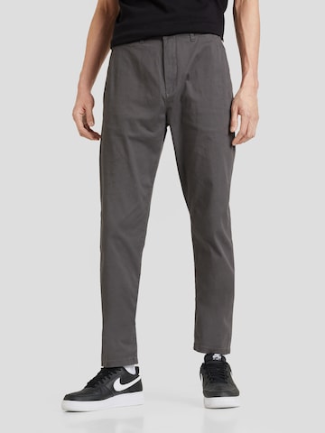 Springfield Regular Панталон Chino 'RECONSIDER' в сиво: отпред