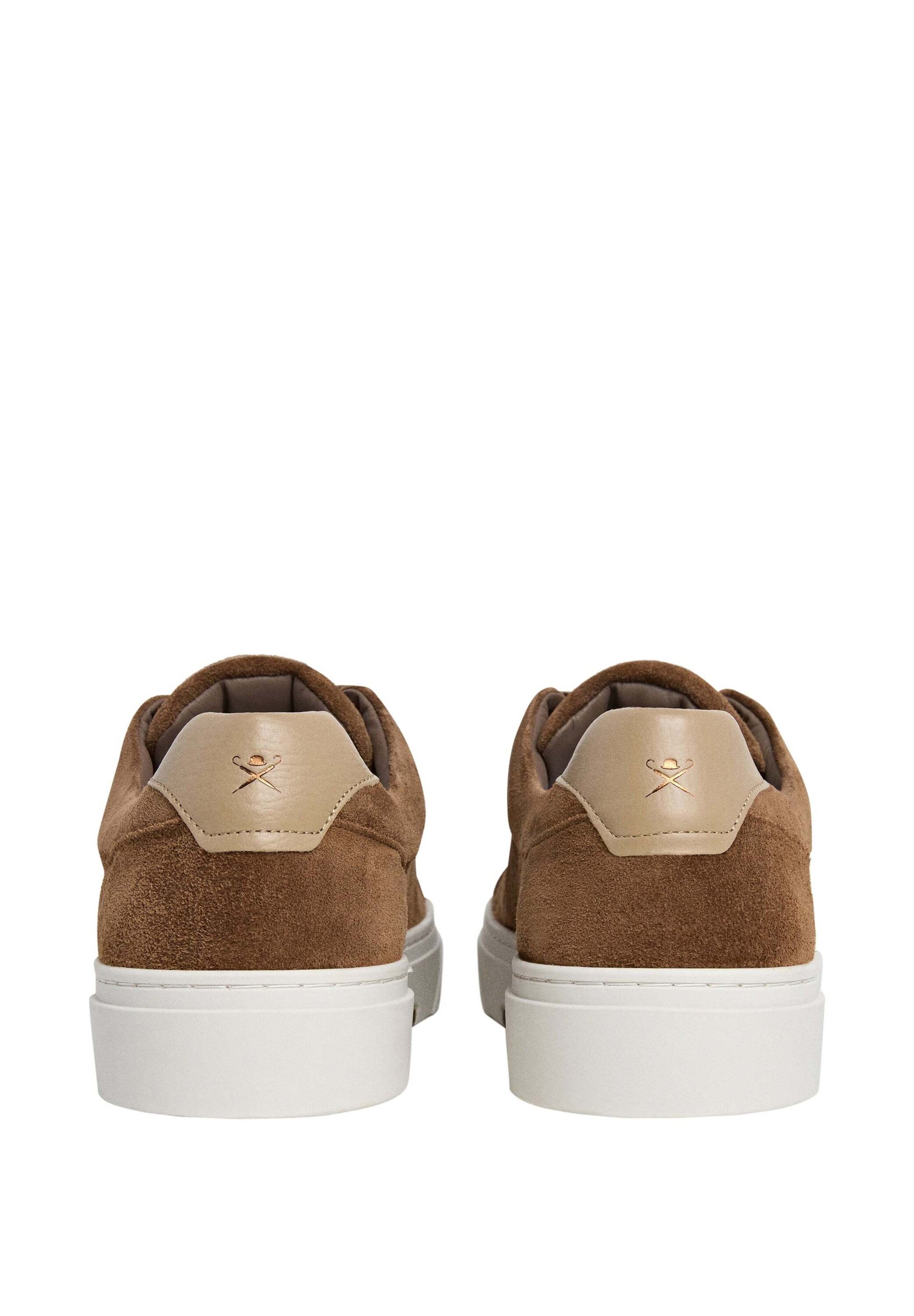 Sneaker bassa 'Hackney Destine' di Hackett London in beige