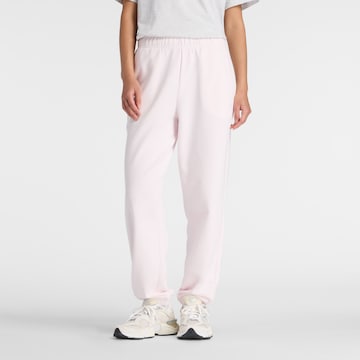 new balance Trousers 'Sport Essentials French Terry Jogger' in Pink: front