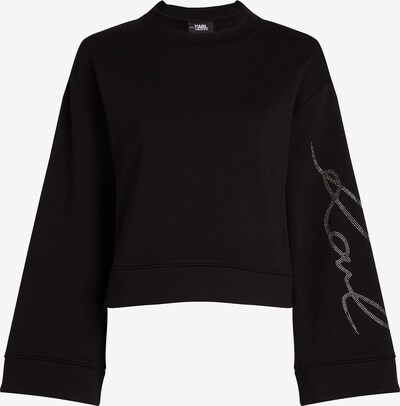 Karl Lagerfeld Sweatshirt in schwarz / transparent, Produktansicht