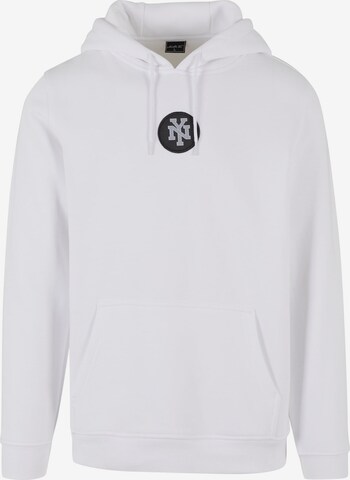 Sweat-shirt Mister Tee en blanc : devant