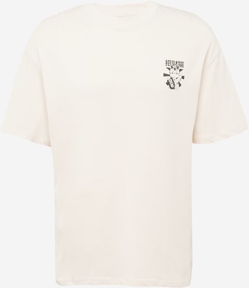 JACK & JONES Shirt 'DIRK' in Beige: voorkant