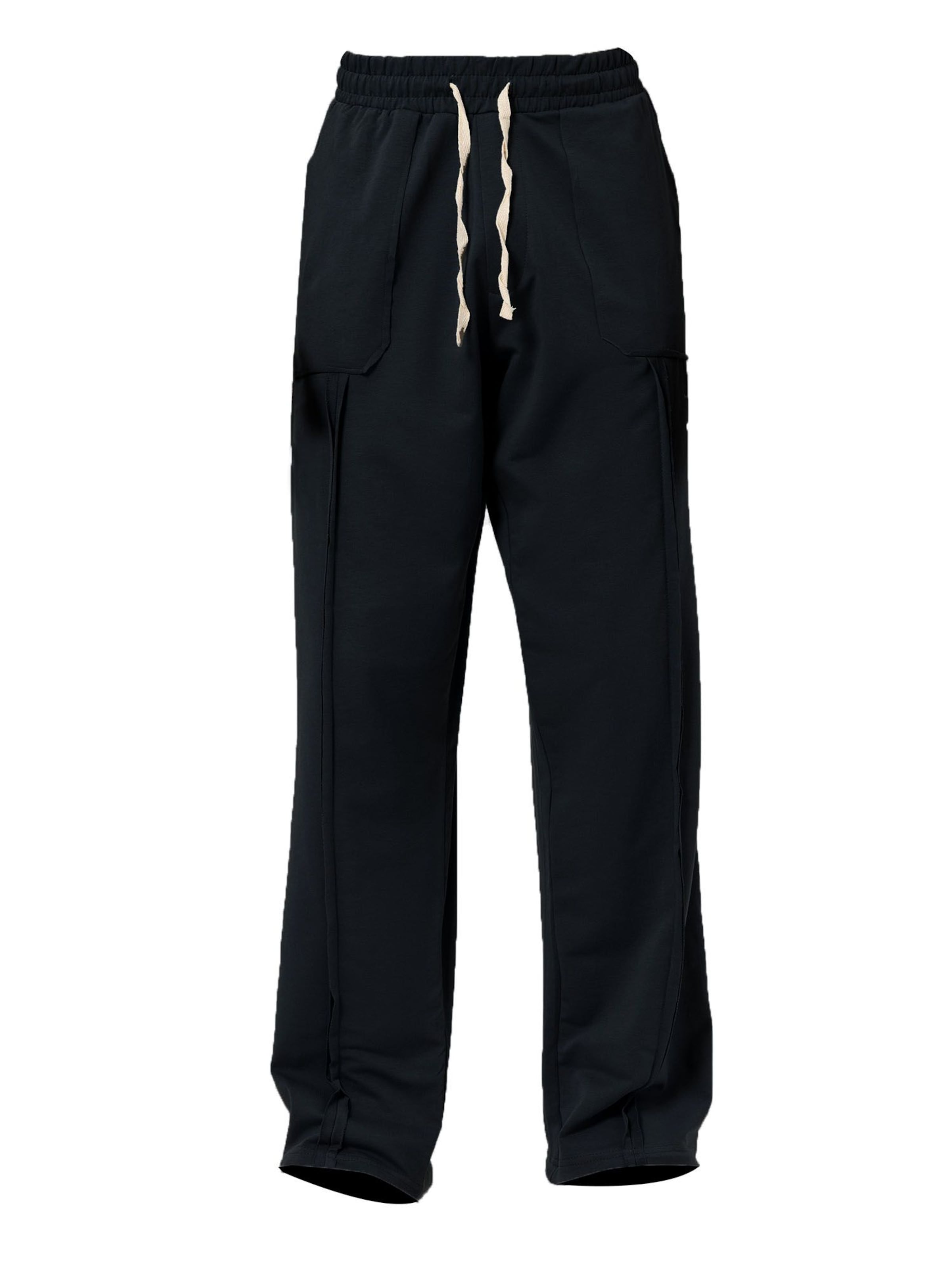 VAMOS CLO Püksid, värv must: eest vaates