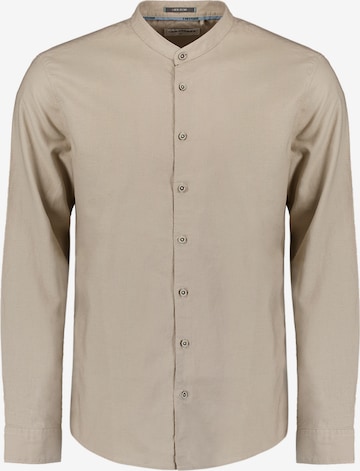 No Excess Overhemd in Beige: voorkant