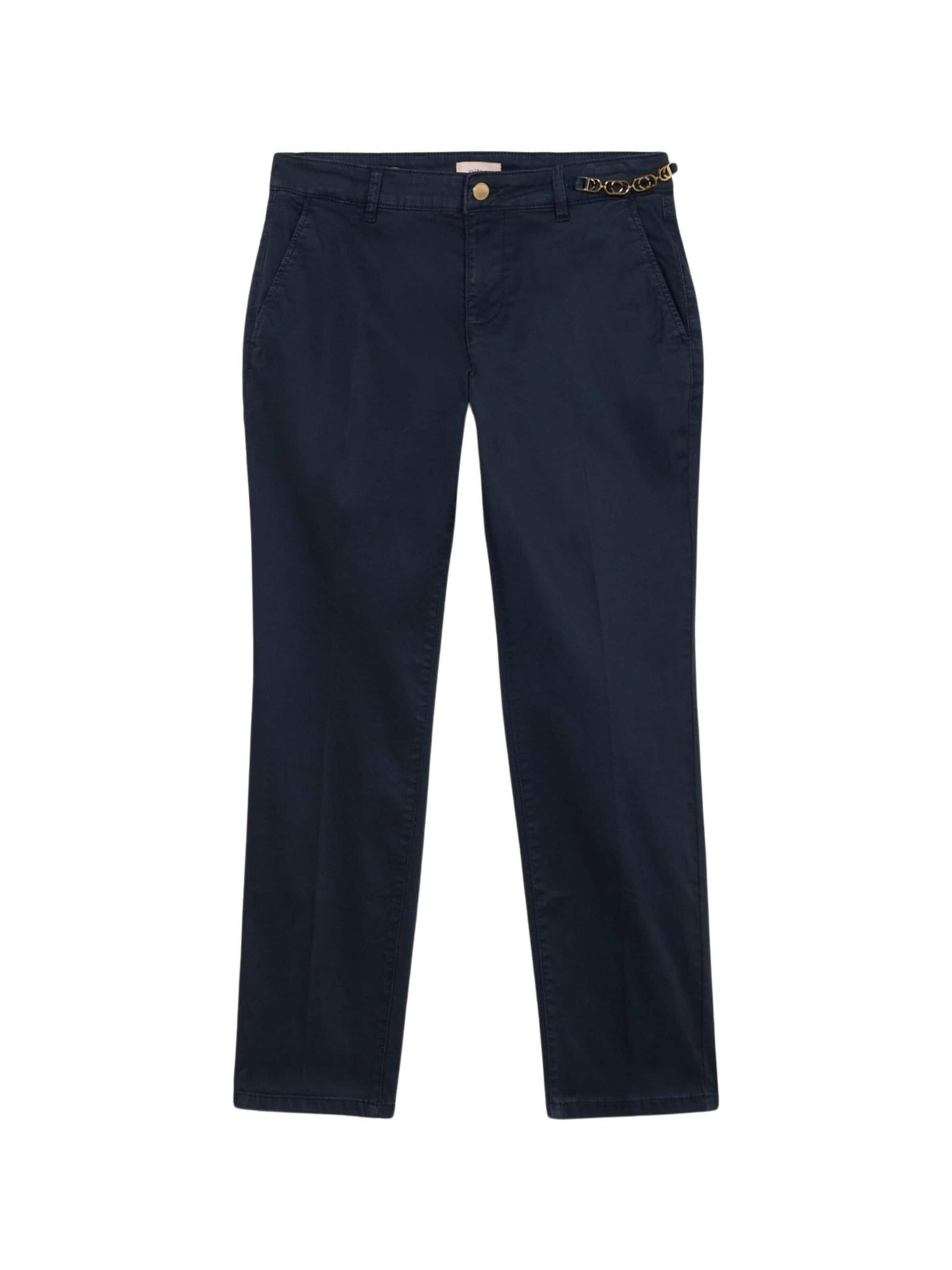 Regular Pantalon oltre en bleu : devant