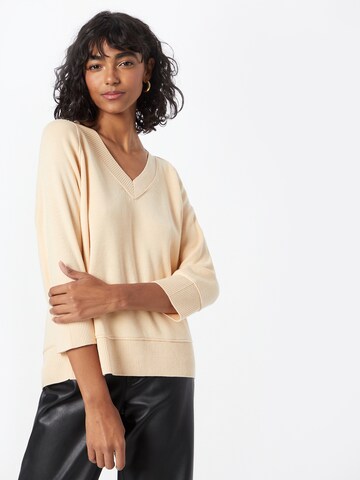 OUI Trui in Beige: voorkant