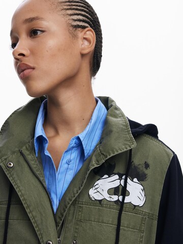 Desigual Átmeneti parka - zöld