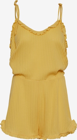 Pieces Maternity Jumpsuit 'Breeze' in Yellow: front