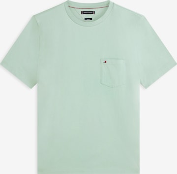 T-Shirt TOMMY HILFIGER en vert : devant