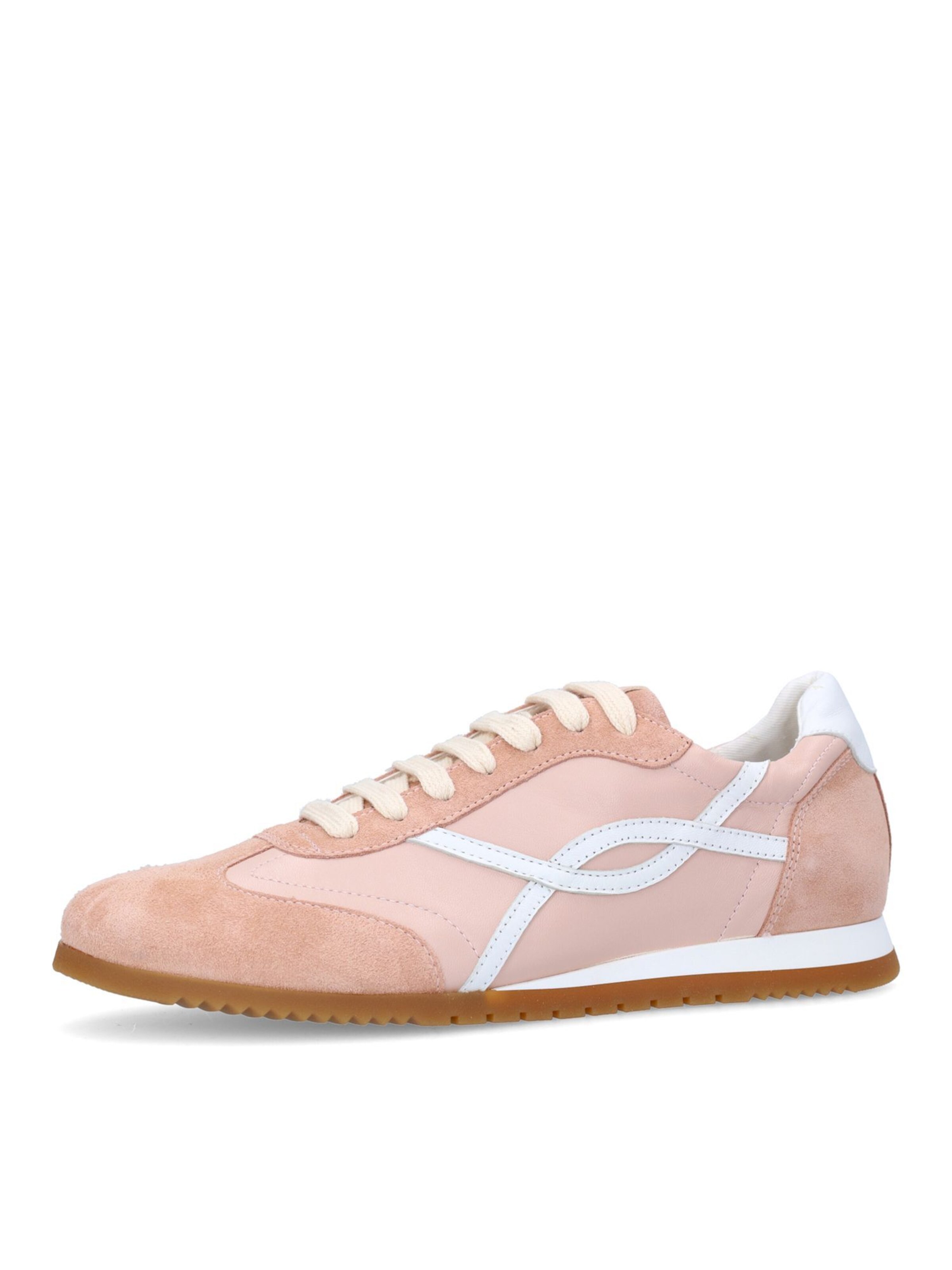 MANFIELD Sneaker in rosé / weiß, Produktansicht