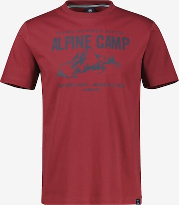 LERROS Shirt in Rood: voorkant