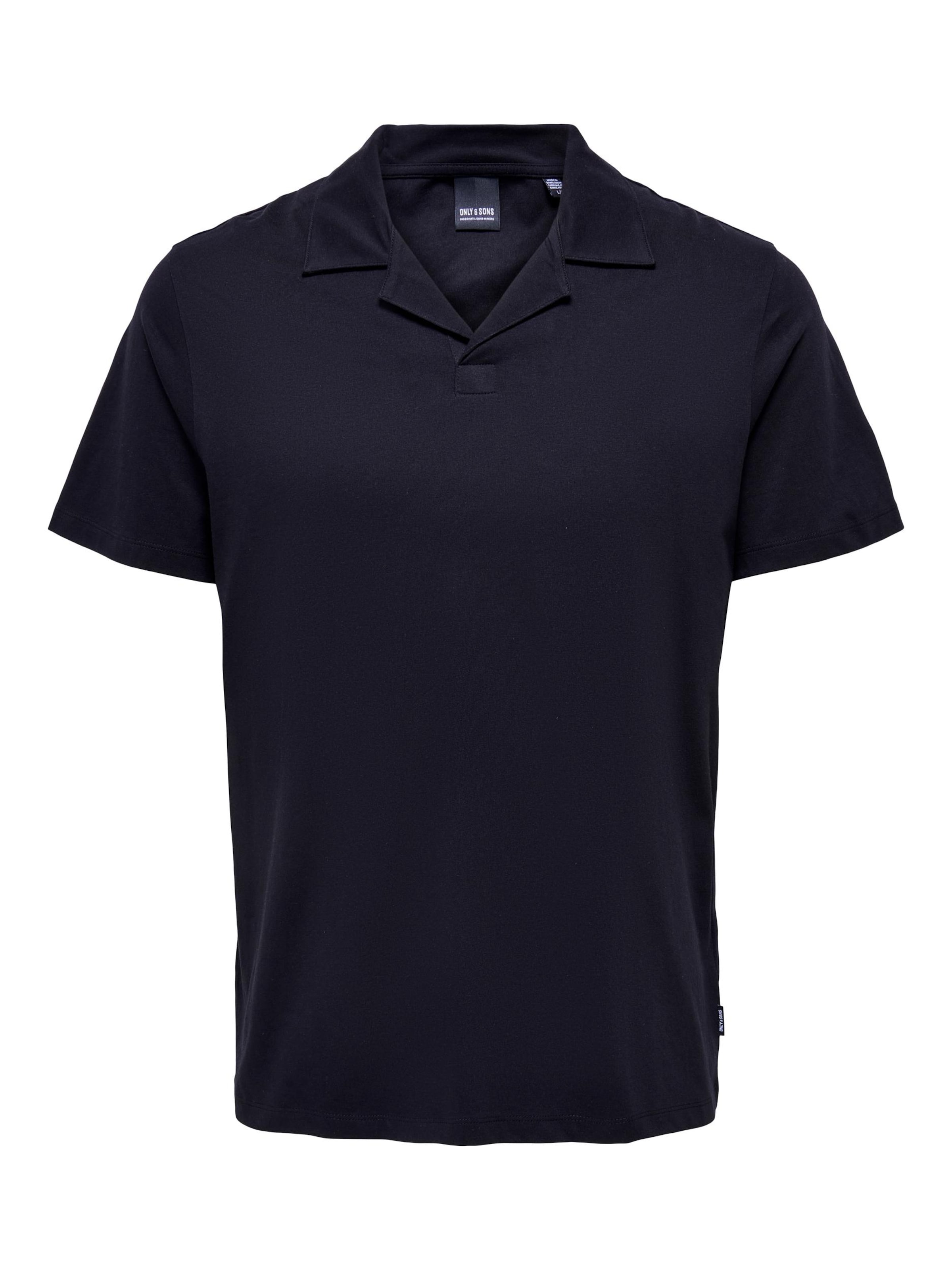 Only & Sons Póló 'Abraham' - fekete: elől