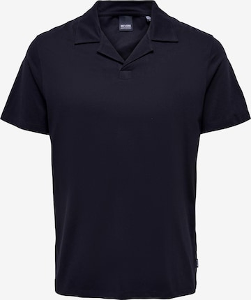 Only & Sons Shirt 'Abraham' in Black: front