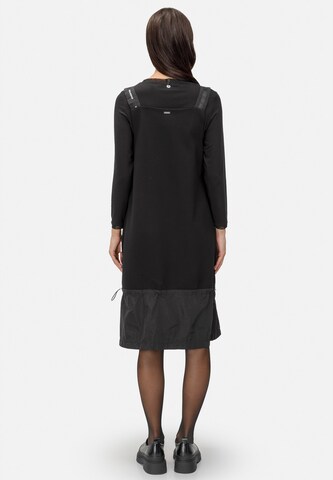 HELMIDGE Midikleid in Schwarz