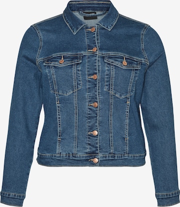 Veste mi-saison 'Runa' Vero Moda Curve en bleu : devant