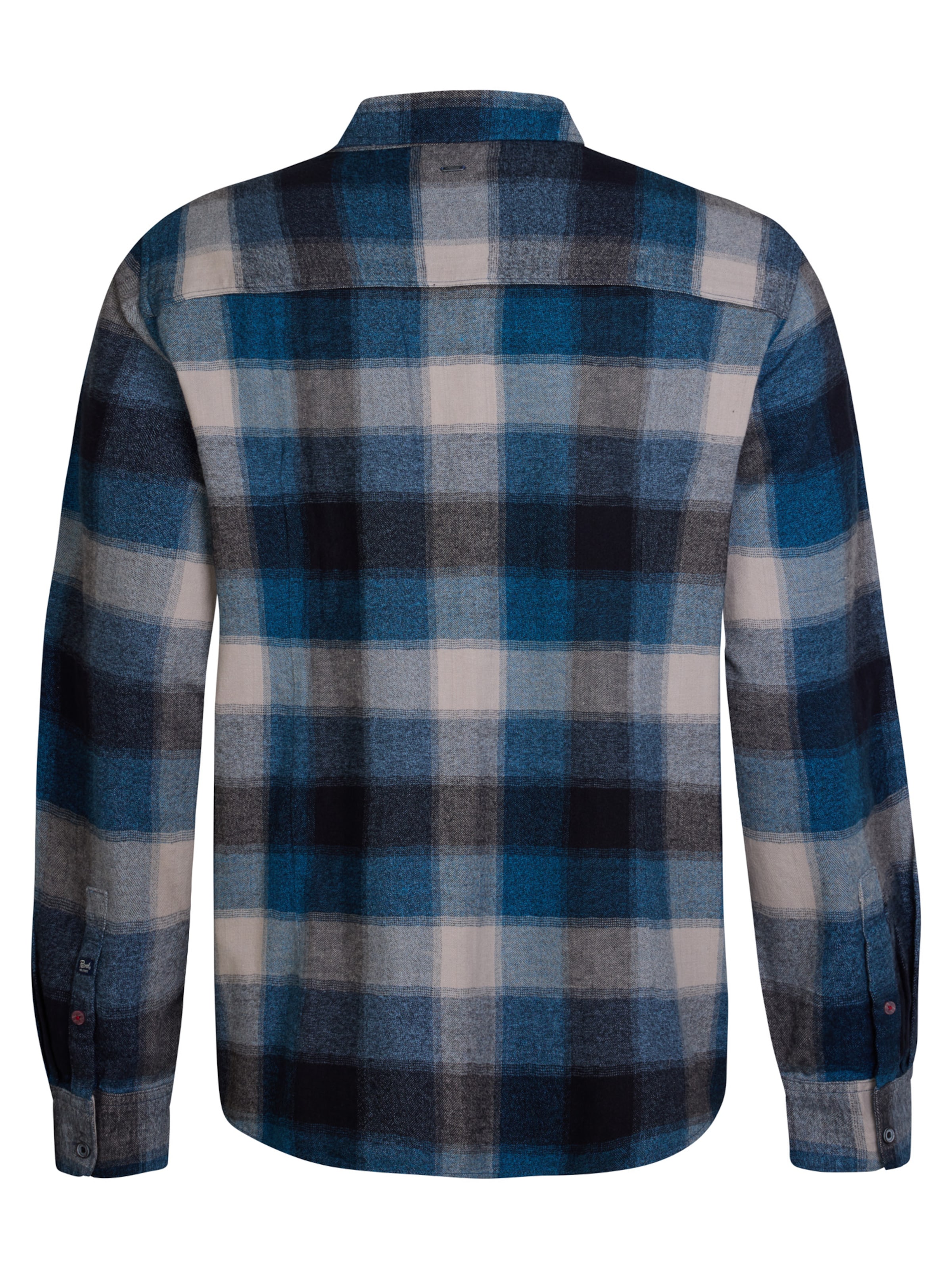 Petrol Industries Regular fit Button Up Shirt in Blue