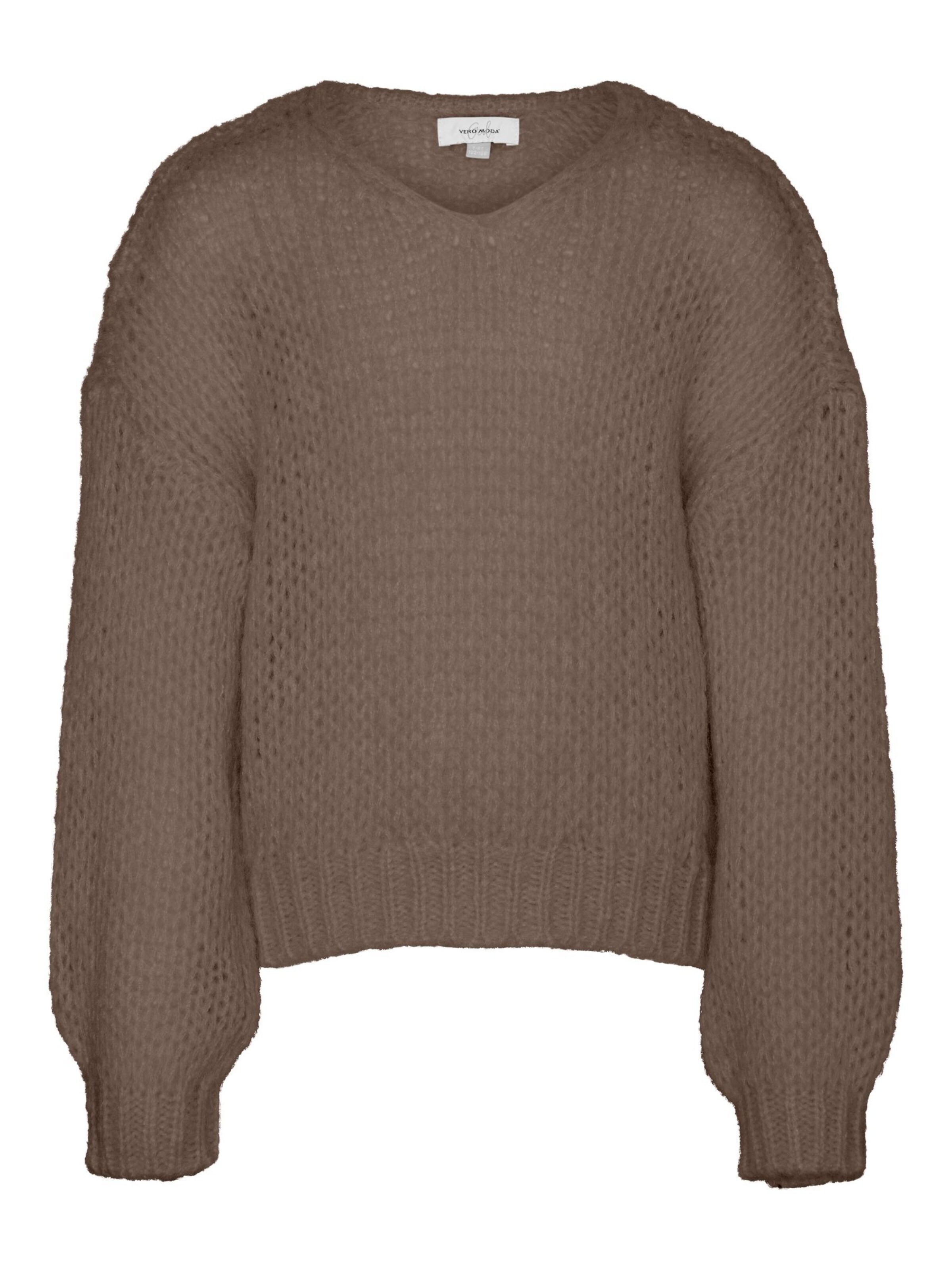 Pull-over 'ERIN' Vero Moda Girl en marron : devant