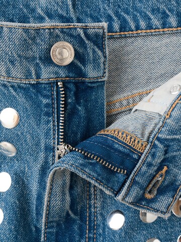 Largi Jeans de la MANGO pe albastru