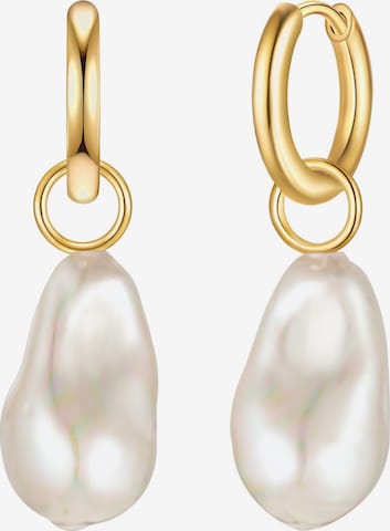 Yokoamii Ohrringe in Gold: Vorderseite