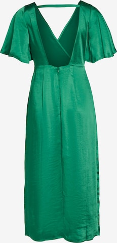 VILA فستان سهرة 'Sateeny' بلون أخضر