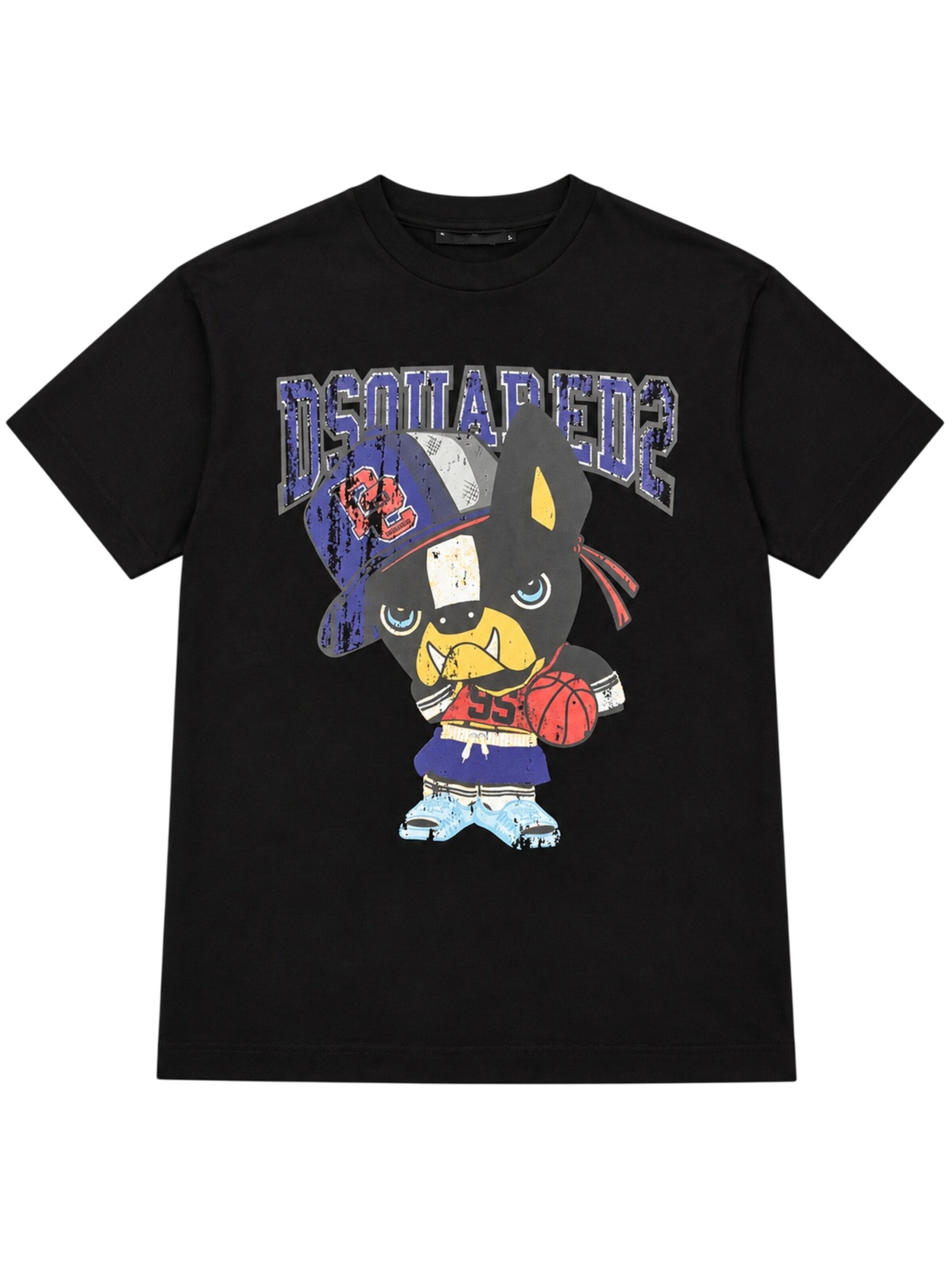 DSQUARED2 Shirt 'Ciros Game Time' in Black: front