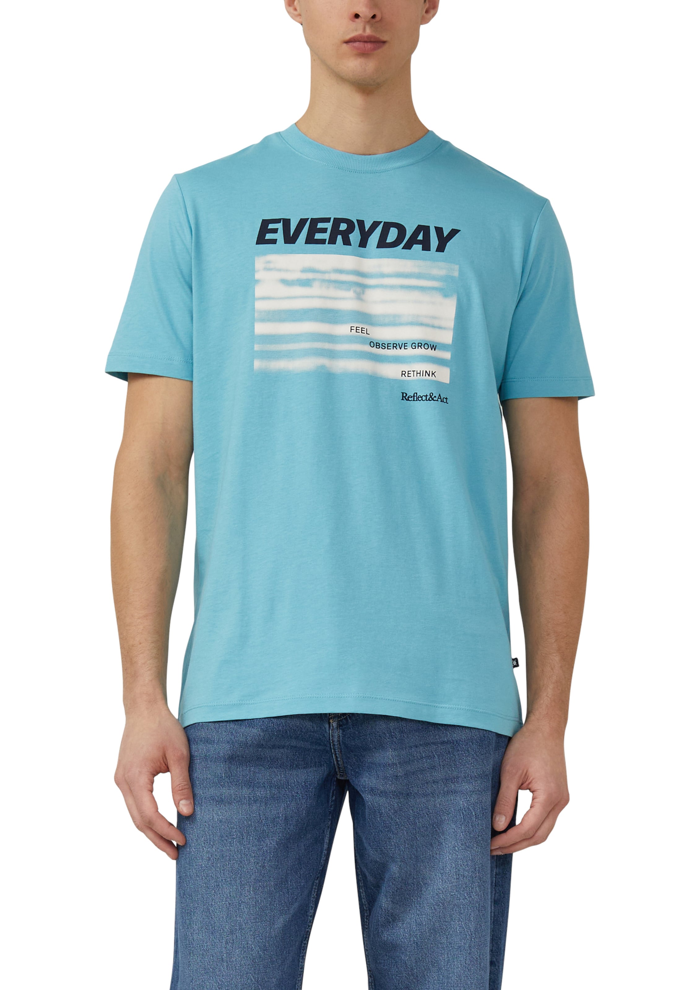 T-Shirt s.Oliver en bleu