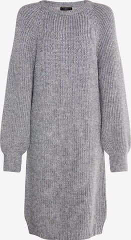 faina Knitted dress in Grey: front