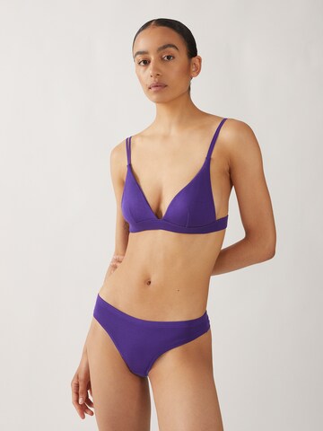 ARMEDANGELS Thong ' FAARA ' in Purple: front