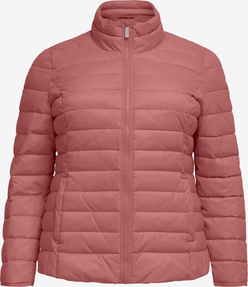 ONLY Carmakoma Between-Season Jacket 'TAHOE' in Pink: front