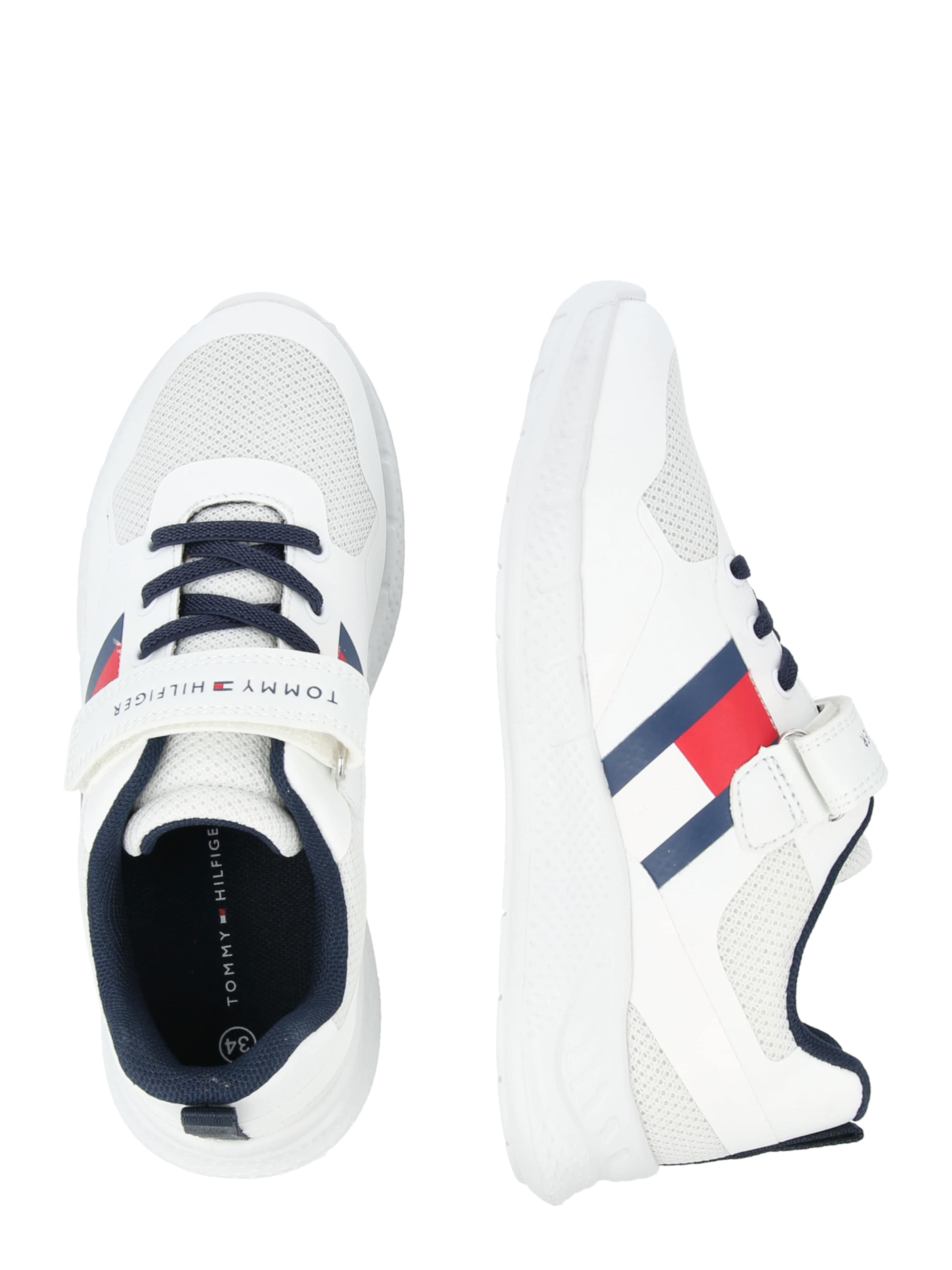 TOMMY HILFIGER - Sapatilhas 'CONNOR' em branco