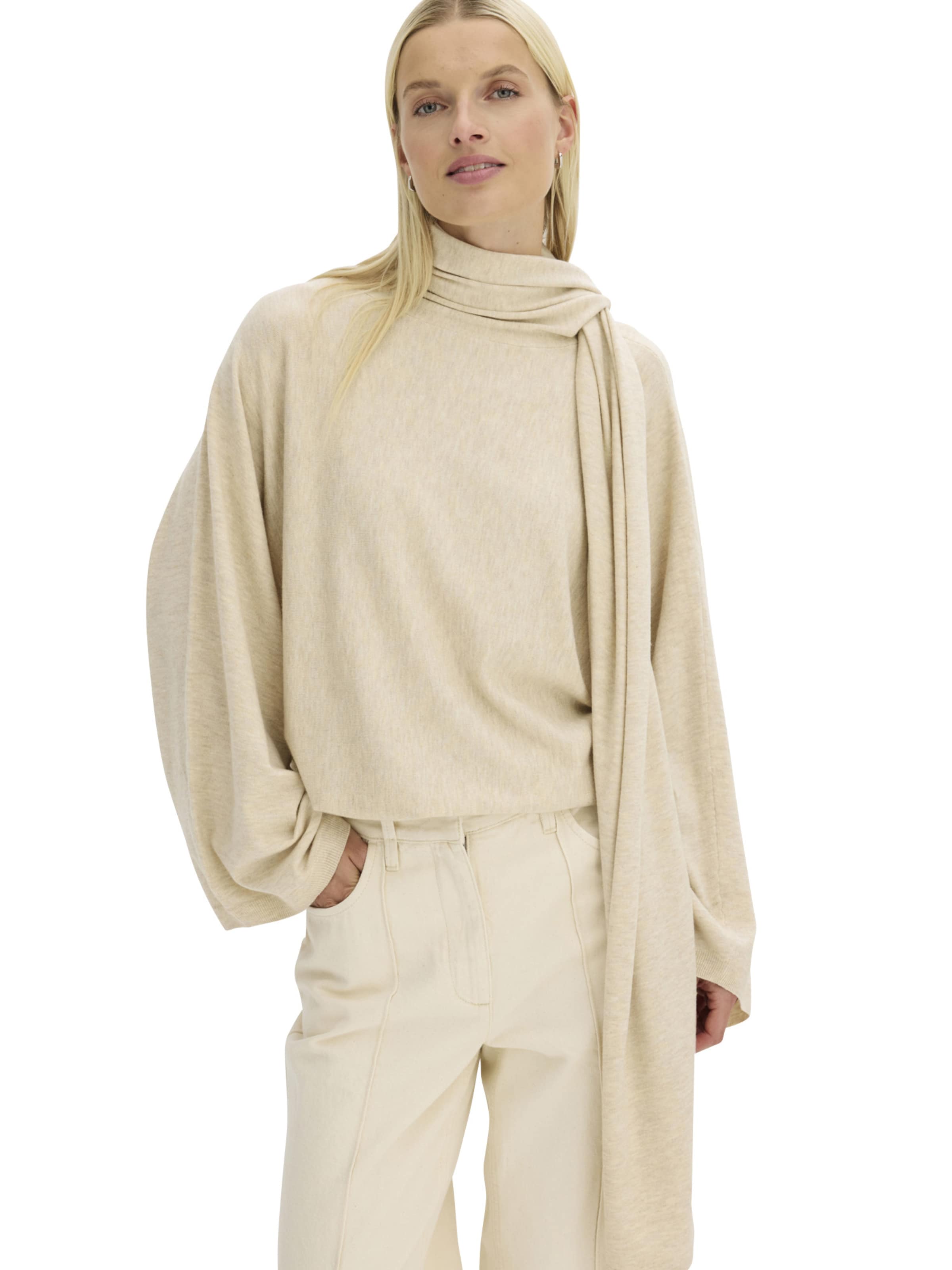 Pullover di bonprix in beige: frontale