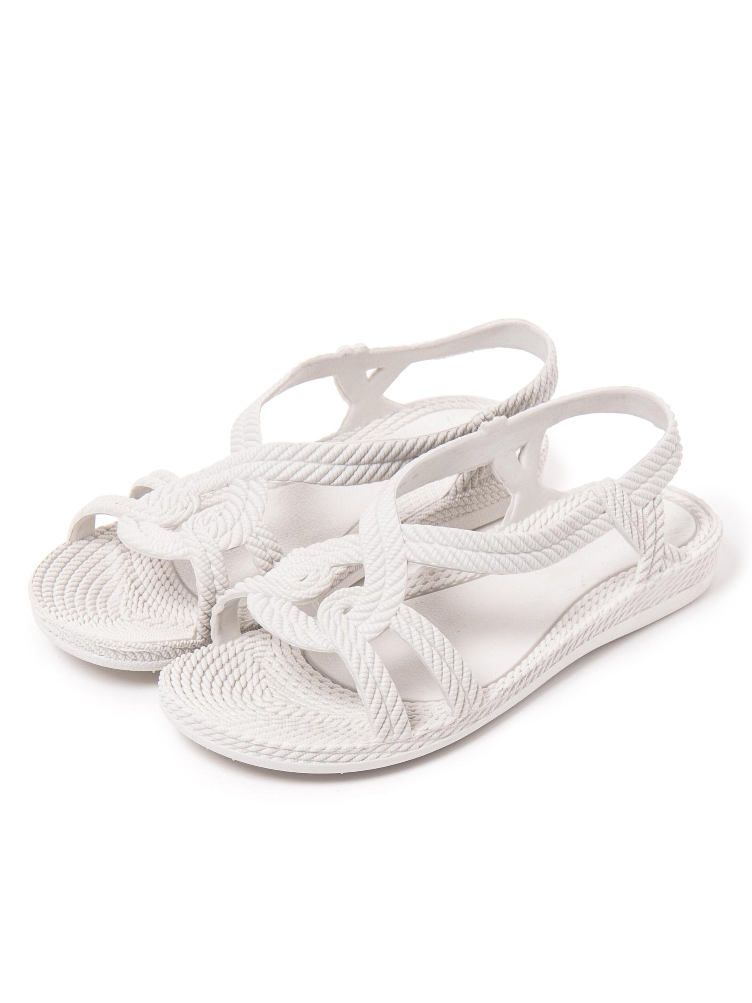 Sandalo 'Esmirna' di Brasileras in bianco